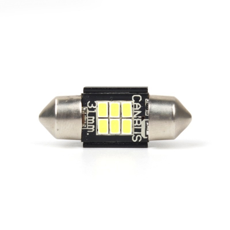 Софітна LED лампа Carlamp 250Lm T11 31 мм для допоміжного освітлення (SJ-K6-31мм)