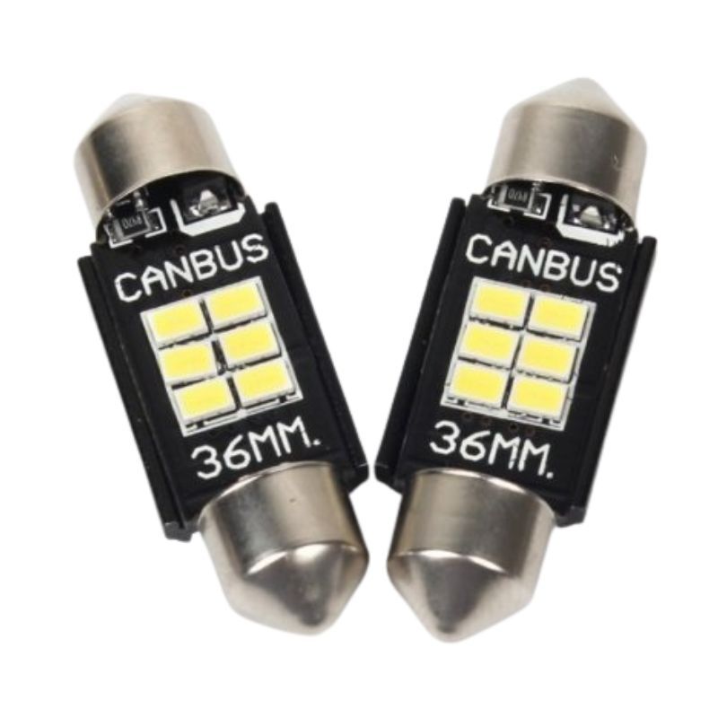 Світлодіодна лампа для салону 250L canbus T11 36мм Carlamp без помилок (SJ-K6-36мм)