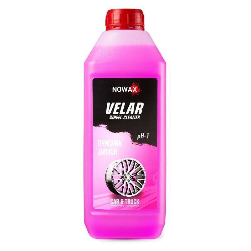 Жидкость для очистки дисков 1л NOWAX VELAR средство для мытья колесных дисков (NX01178)