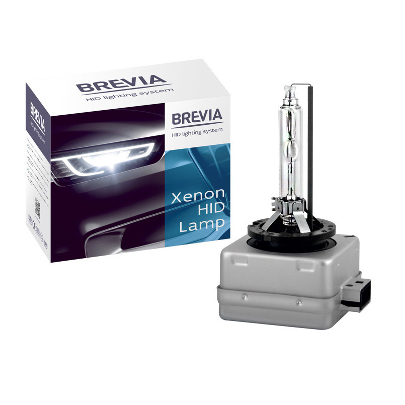 Ксеноновая лампа Brevia D1S 6000K для авто 1 штука (85116c)