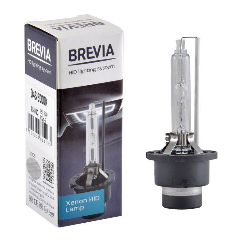 Ксеноновая лампа D4S Brevia 6000K