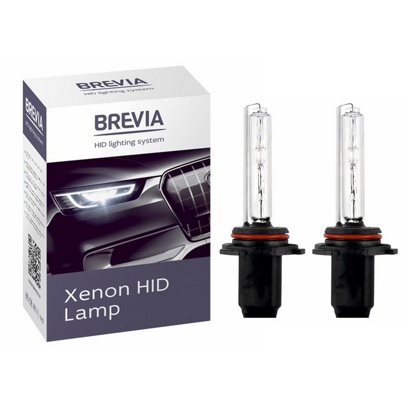 Ксеноновая лампа H4 Brevia 4300K комплект 2 штуки артикул (12643)