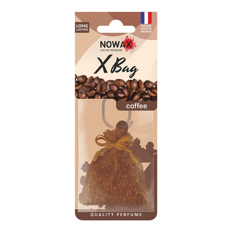 Ароматизатор автомобильный Nowax X Bag Coffee 20 г для авто с ароматом кофе (NX07553)