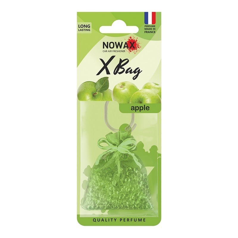 Ароматизатор для авто Nowax X Bag с запахом яблока 20 г (NX07558)