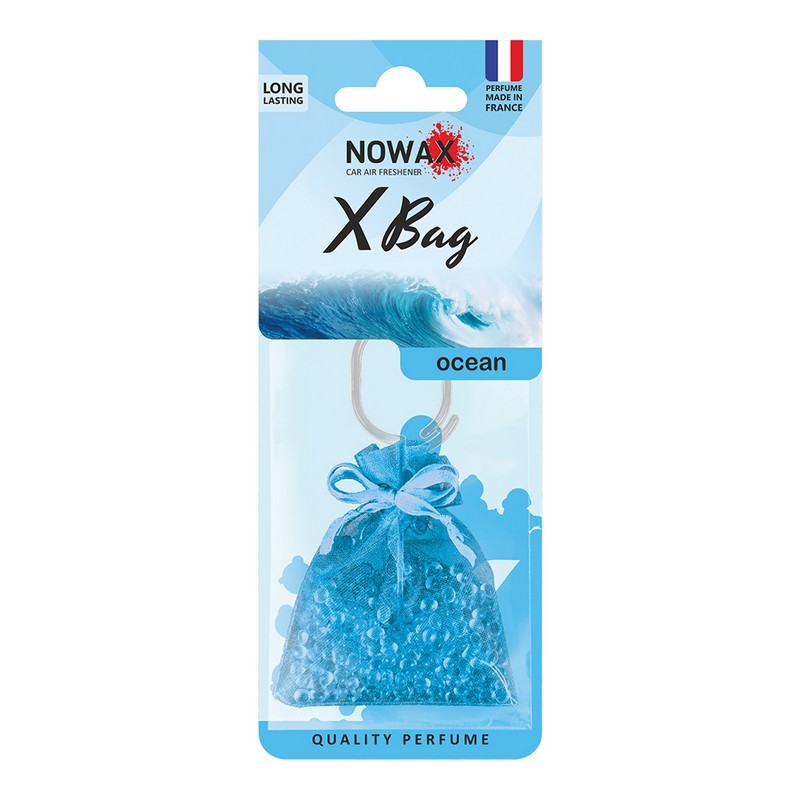 Ароматизатор для авто Nowax X Bag Ocean 20 г освежитель воздуха в салоне автомобиля (NX07559)