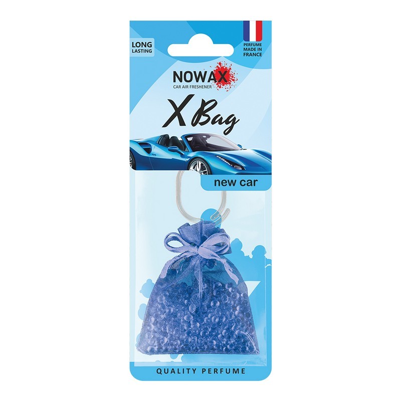 Ароматизатор для авто Nowax X Bag аромат Новое авто 20 г (NX07561)