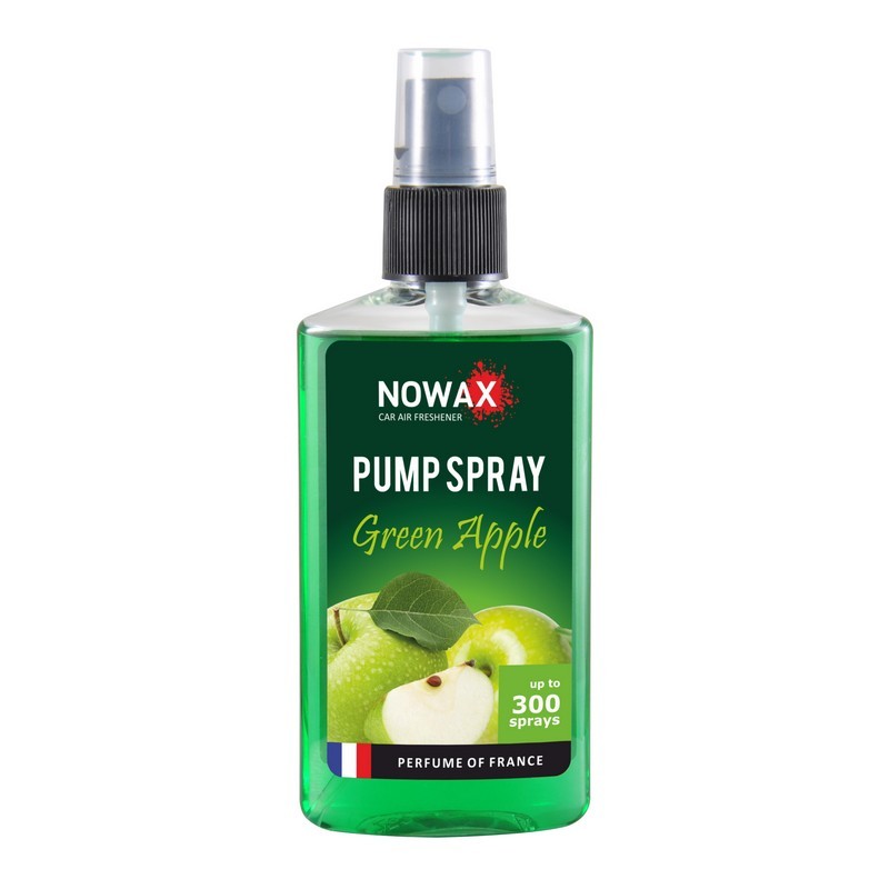 Спрей ароматизатор для авто Nowax Green Apple 75 мл с распылителем (NX07512)