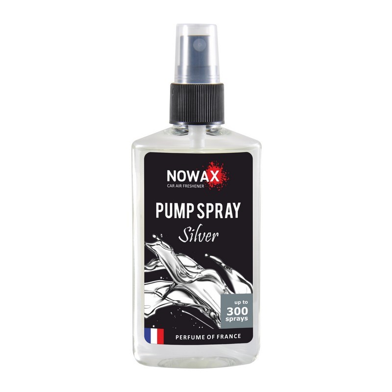 Спрей ароматизатор для автомобиля Nowax Silver 75 мл Pump Spray (NX07522)