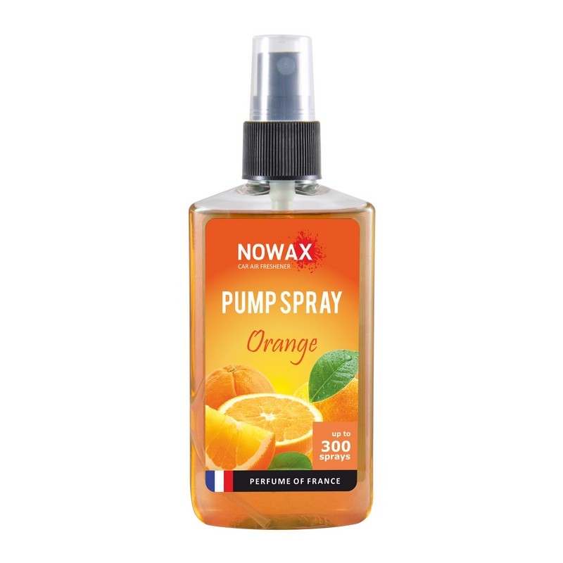 Ароматизатор для авто Nowax Pump Spray Апельсин 75 мл для салона автомобиля (NX07524)
