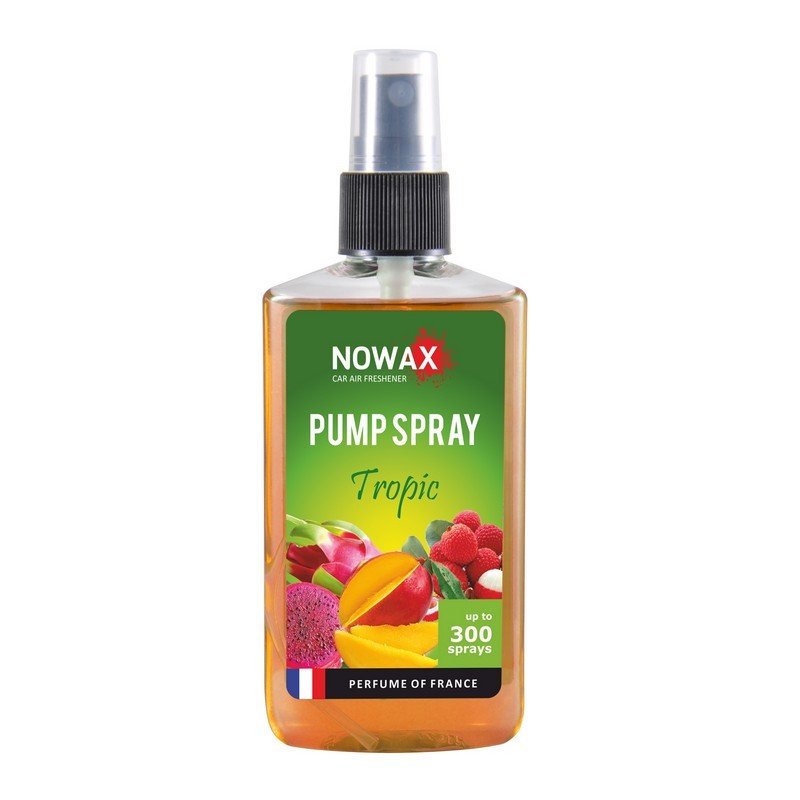 Ароматизатор для авто Nowax Tropic спрей 75 мл Pump Spray автомобильный (NX07525)
