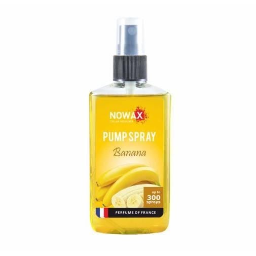 Ароматизатор для авто Nowax Pump Spray Banana 75 мл освежитель воздуха в машину (NX07578)