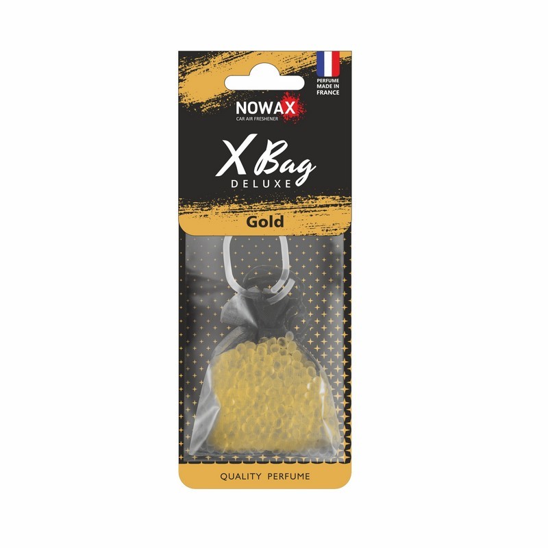 Автомобильный ароматизатор NOWAX X Bag Deluxe Gold 20 г для салона авто (NX07583)