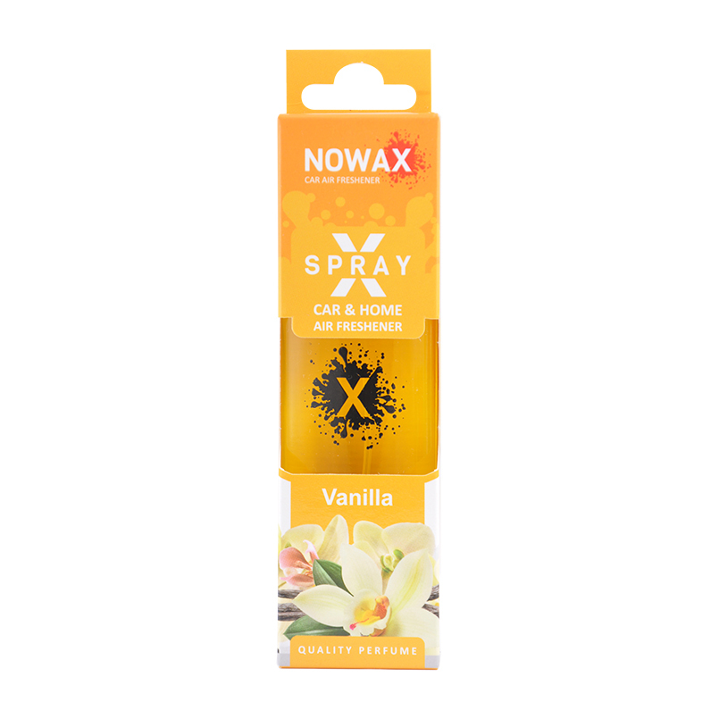 Ароматизатор для авто Nowax X Spray Ваниль 50 мл автомобильный освежитель воздуха (NX07591)