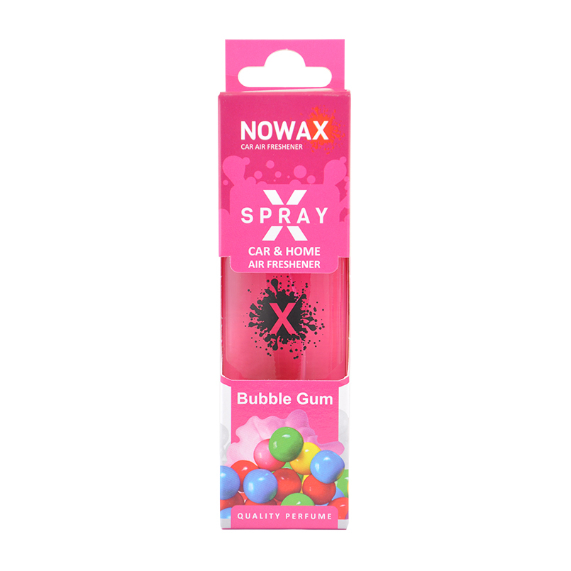 Автомобильный ароматизатор Nowax X Spray Bubble Gum 50 мл для салона авто (NX07594)