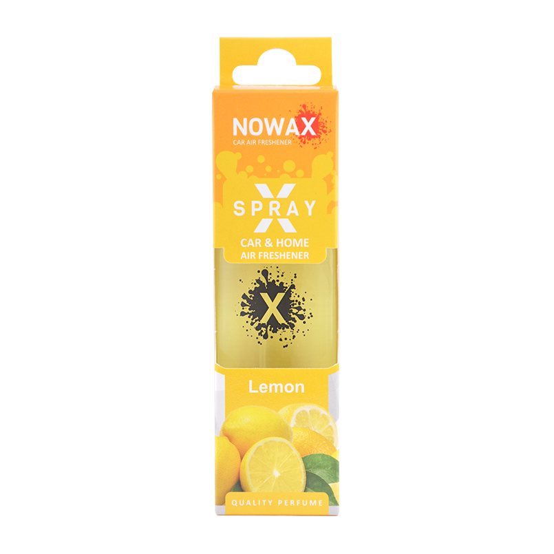 Автоароматизатор Nowax X Spray Lemon 50 мл для салона автомобиля (NX07601)