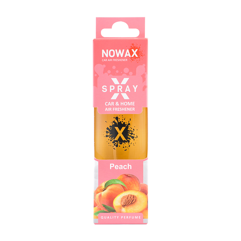 Автомобильный ароматизатор Nowax X Spray со свежим персиковым ароматом 50 ml (NX07602)