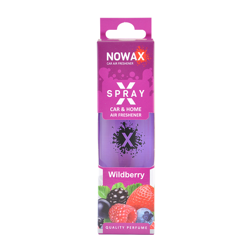 Nowax X Spray Wildberry ароматизатор для авто 50 мл освежитель воздуха в машину (NX07604)