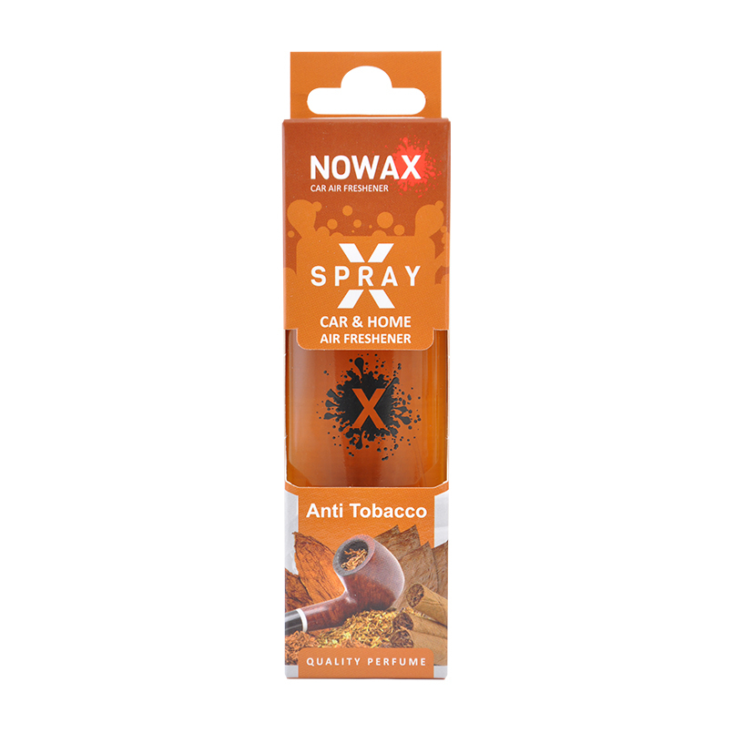 Автомобильный ароматизатор Nowax X Spray Anti Tobacco 50 мл для авто (NX07606)
