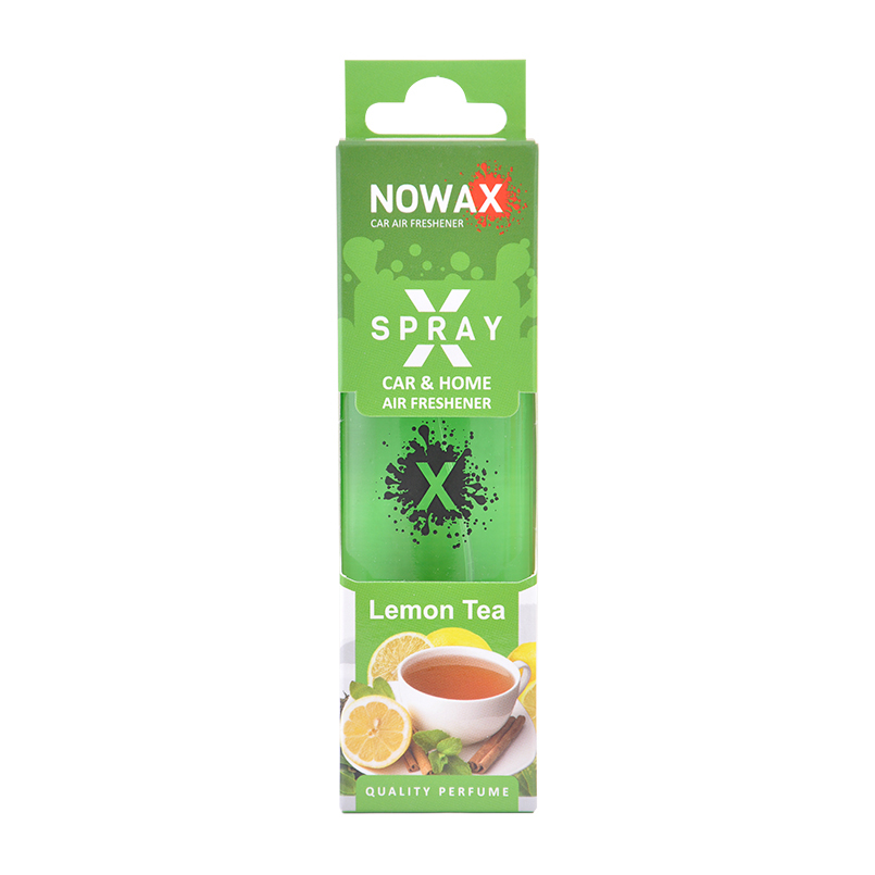 Ароматизатор для автомобиля Nowax X Spray Lemon Tea 50 мл для машины (NX07607)