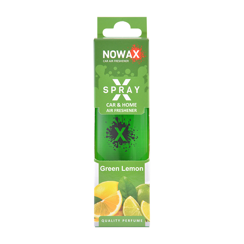 Автомобильный ароматизатор Nowax X Spray Green Lemon 50 мл для салона авто (NX07608)