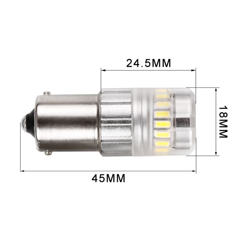 Світлодіодні лампи Carlamp P21W 620 Люмен 9-18В для автомобіля (2FT23-1156)