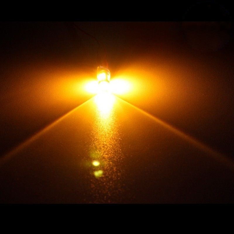 LED лампи біло-жовтого світла Carlamp 4G-Series P21 5W для авто додаткове освітлення (4G/1157 W-Y)
