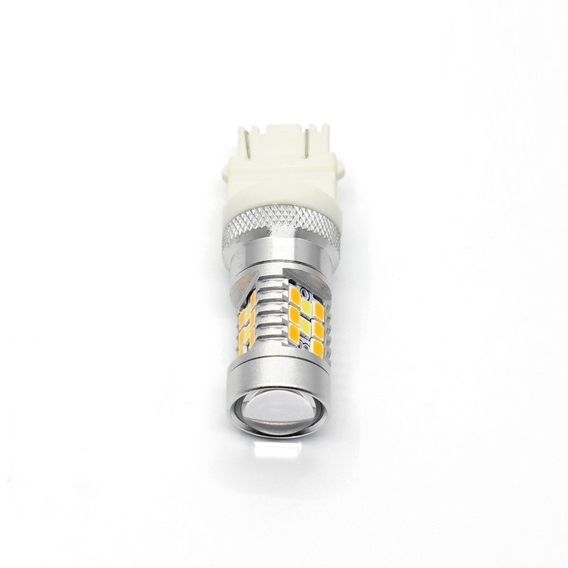 Світлодіодні автолампи P27/7W T25 біло-жовтого світла Carlamp 4G Series (4G/3157W-Y)