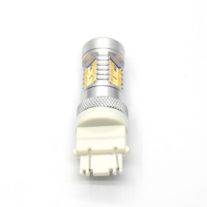 Світлодіодні автолампи P27/7W T25 біло-жовтого світла Carlamp 4G Series (4G/3157W-Y)