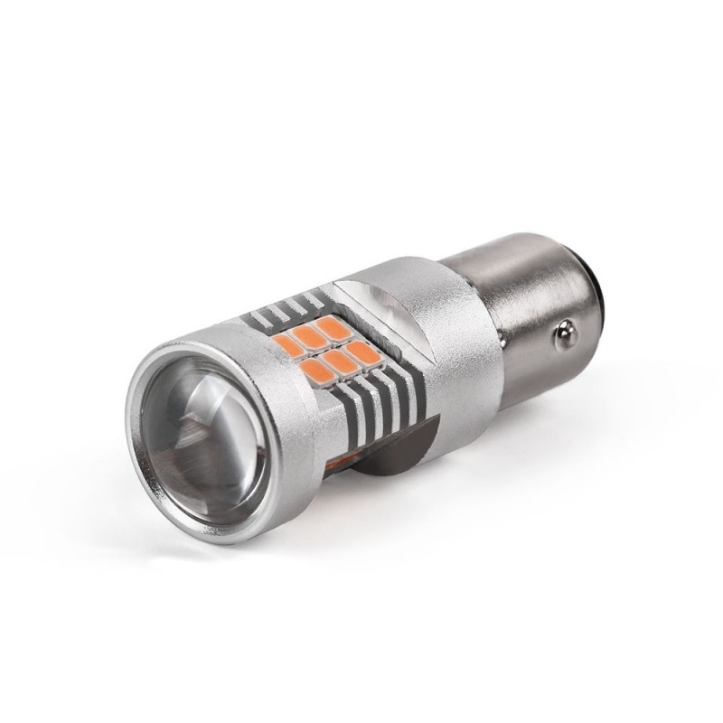 Світлодіодні лампи PY21/5W 1157 жовтого кольору для авто Carlamp (4G21/1157Y)