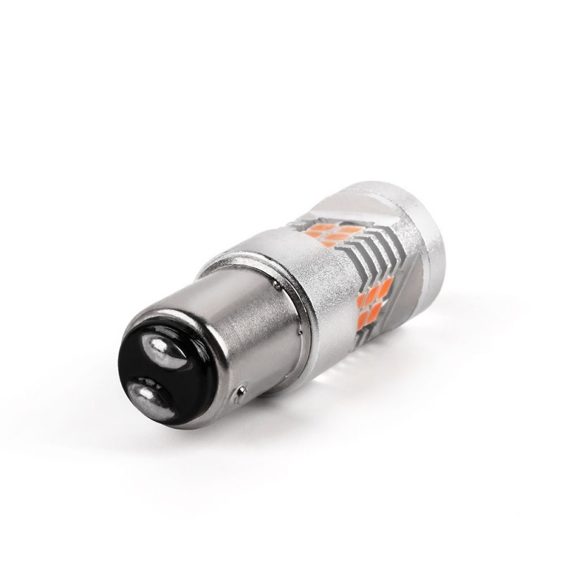 Світлодіодні лампи PY21/5W 1157 жовтого кольору для авто Carlamp (4G21/1157Y)
