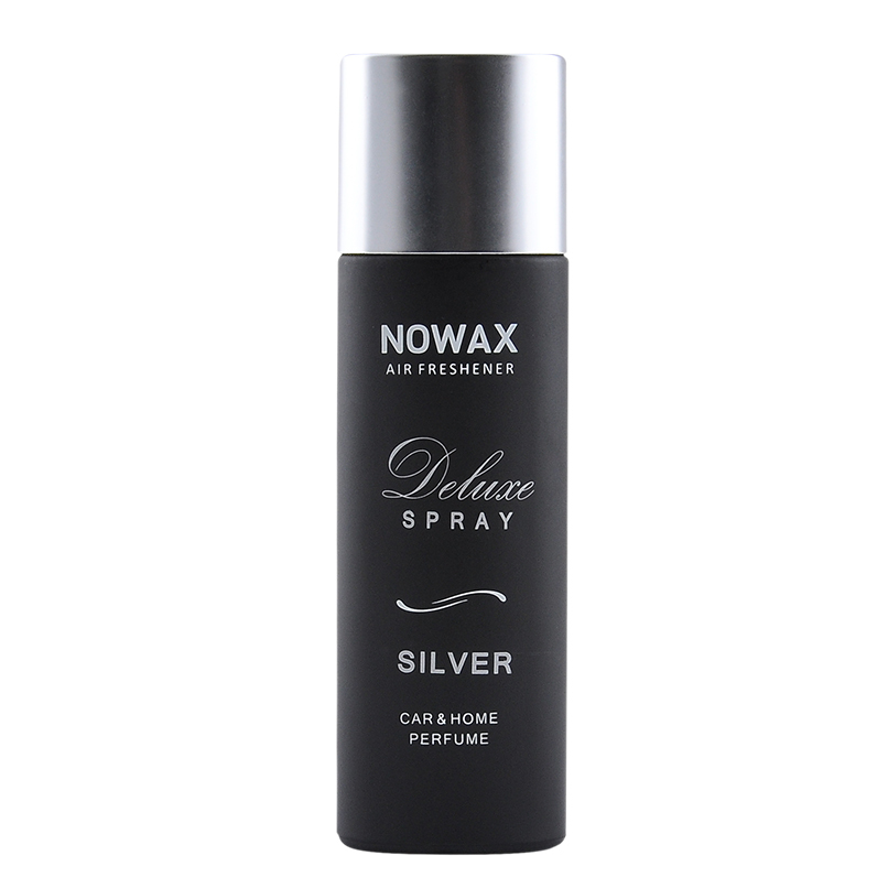 Автомобильный ароматизатор Nowax Deluxe Spray Silver 50 мл для салона авто (NX07749)
