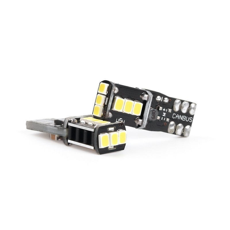 Світлодіодні лампи Carlamp 350Lm 9-16V Canbus додаткове світло (3G9-T10W5WW)