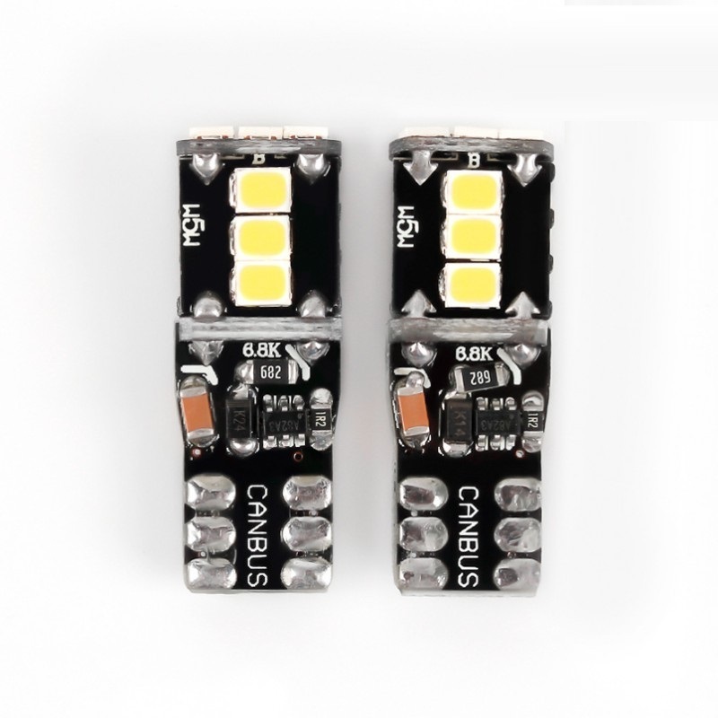 Світлодіодні лампи Carlamp 350Lm 9-16V Canbus додаткове світло (3G9-T10W5WW)