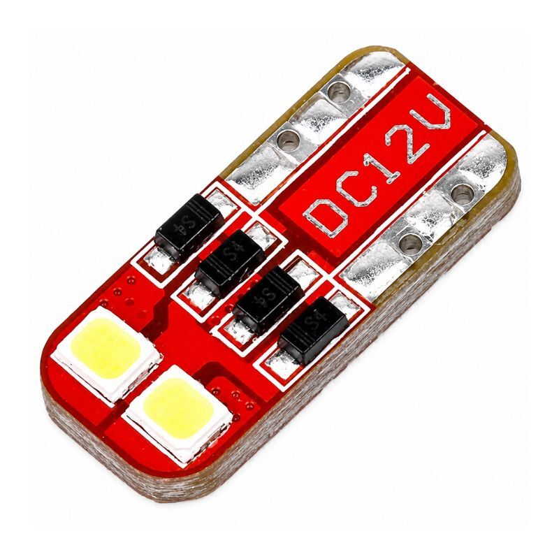 Світлодіодні лампи T10 W5W 120Lm 9-16V для авто Carlamp артикул (CL1010)
