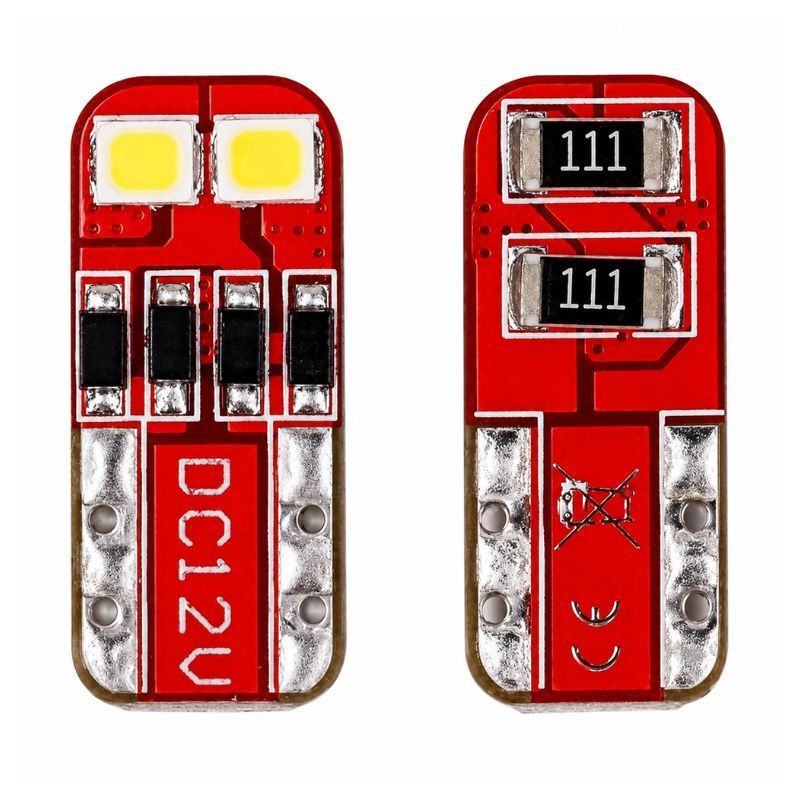 Світлодіодні лампи T10 W5W 120Lm 9-16V для авто Carlamp артикул (CL1010)