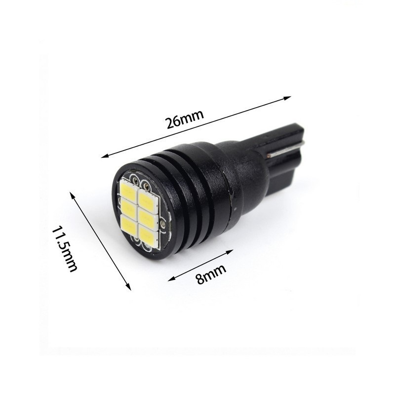 LED лампи Carlamp T10 3020 Canbus 210Lm 9-16V для авто допоміжне світло (T103020)