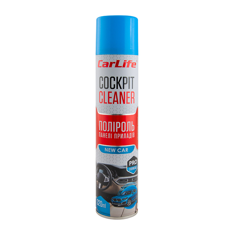 Полироль для авто 320 мл CarLife Cockpit Cleaner Новая машина (CF325)