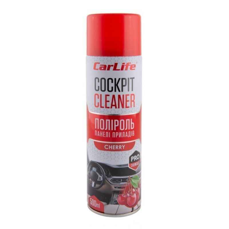 Полироль для авто 500 мл CarLife Cockpit Cleaner Вишня (CF511)