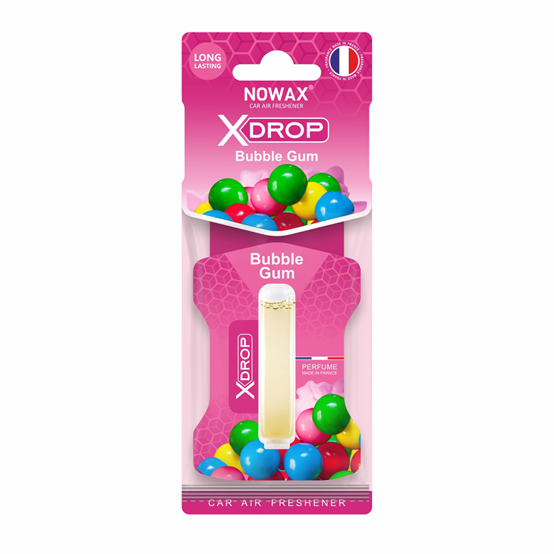 Автомобильный ароматизатор Nowax X Drop с ароматом жевательной резинки Bubble Gum (NX00052)