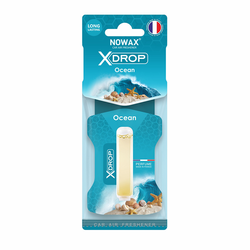 Автомобильный ароматизатор Nowax X Drop Ocean с морским запахом для салона авто (NX00057)