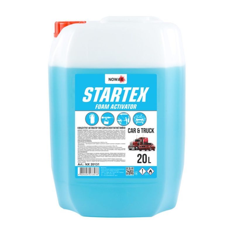 Концентрат активной пены 20л для бесконтактной мойки авто Nowax STARTEX (NX20131)