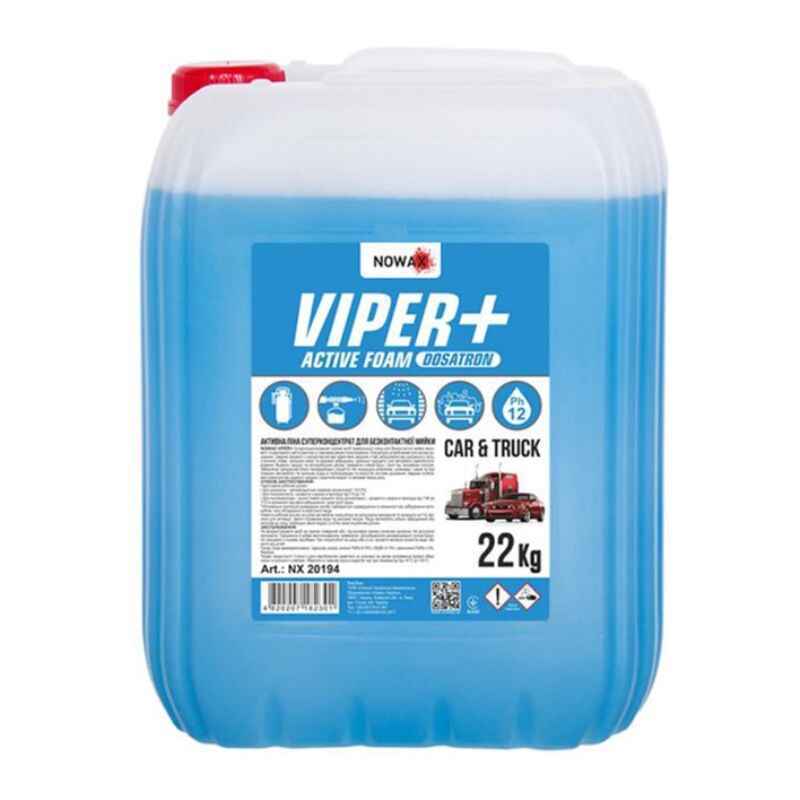 Концентррат активной пены Nowax VIPER Plus 22 кг для бесконтактной автомойки (NX20194)