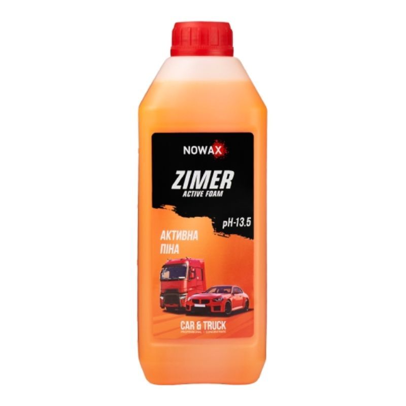 Концентрат активной пены Nowax ZIMER 1 л для бесконтактной автомойки (NX01139)