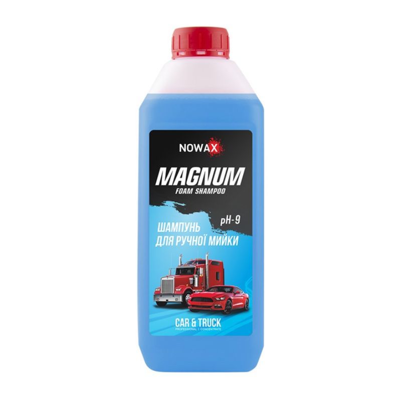 Моющее автошампунь ручной Magnum Foam активная пена 1 л Nowax (NX01162)