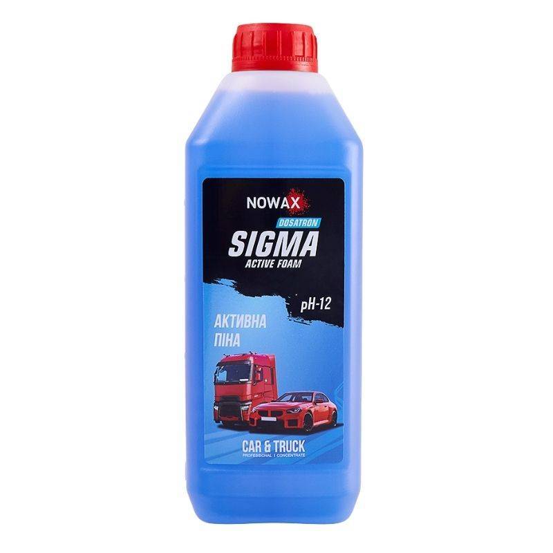 Концентрированная активная пена Nowax SIGMA 1 л для бесконтактной автомойки (NX01184)