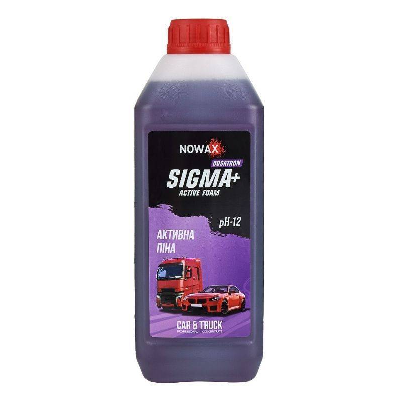Концентрированная активная пена Nowax SIGMA Plus 1л для бесконтактной мойки Dosatron (NX01185)