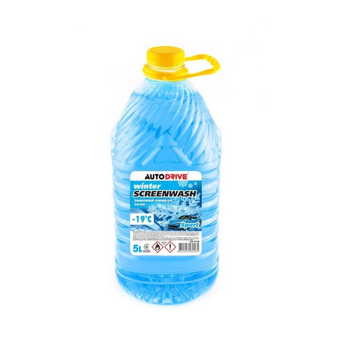 Зимний омыватель стекол Auto Drive Sport минус 19 градусов 5 л ПЭТ (AD0140)