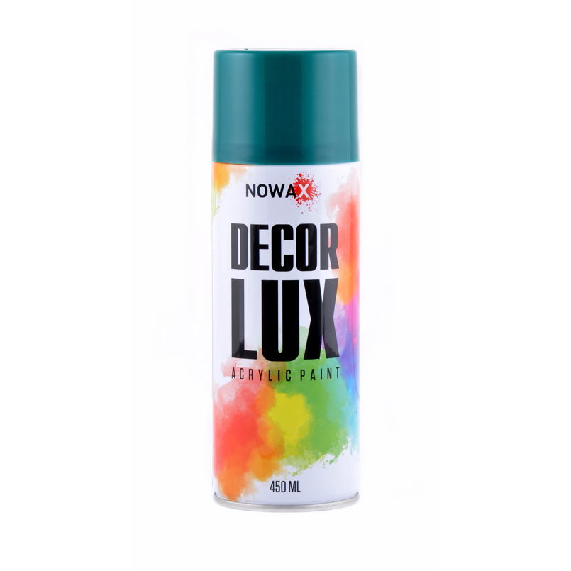 Краска акриловая NOWAX Decor Lux 450 мл оттенок Зеленый опал (NX48029)
