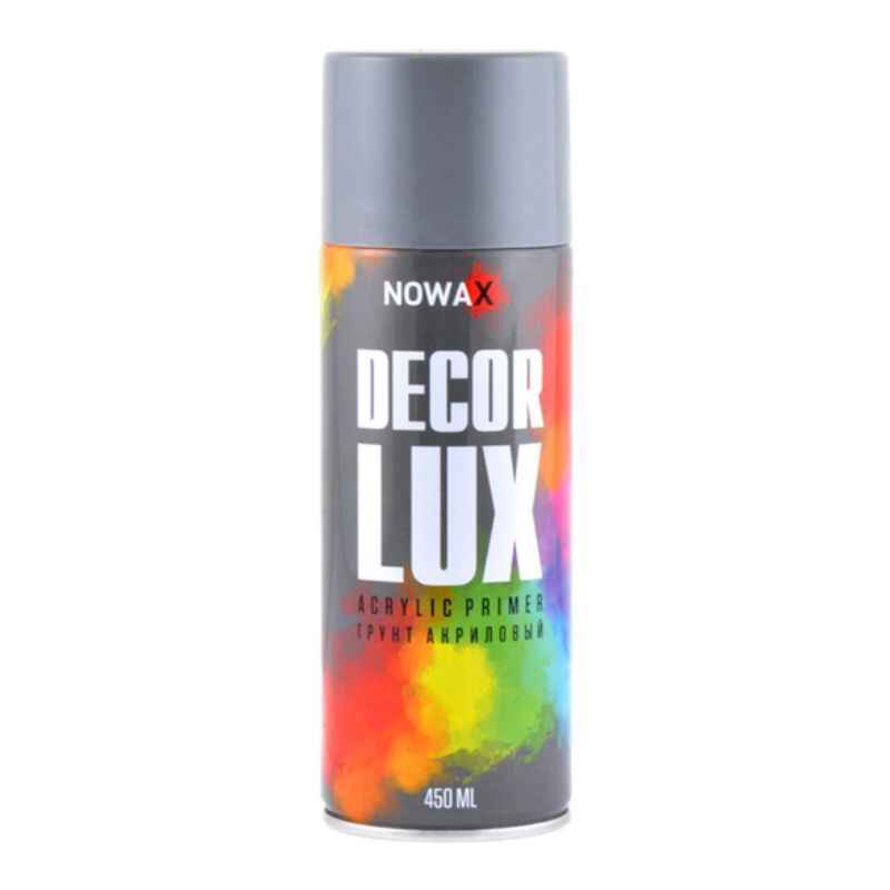 Грунтовка акриловая NOWAX Decor Lux 450 мл 7015 для окраски (NX48035)