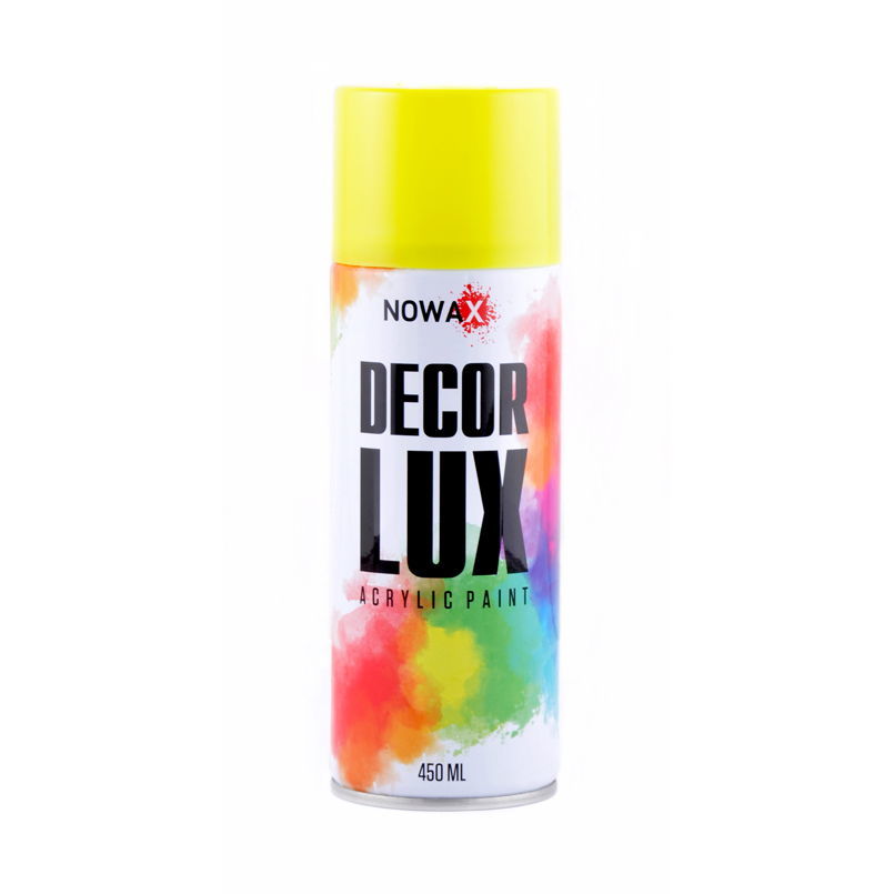 Флуоресцентная краска Nowax Decor Lux спрей 450 мл для декора (NX48045)